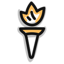 A team of 5 doodle people, each with a different superpower.